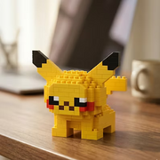 Pikachu Sitting Mini Brick Figure Set