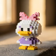Daisy Duck Mini Brick Figure Set