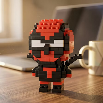 Dead pool Mini Brick Figure Set