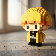 Zenitsu Agatsum Mini Brick Figure Set
