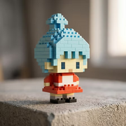 Bulma Mini Brick Figure Set