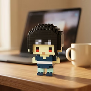 Sasuke Uchiha Mini Brick Figure Set