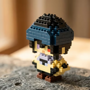 Sasuke with Rennegan Mini Brick Figure Set
