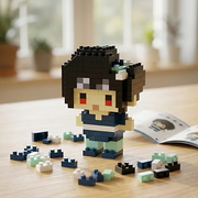 Sasuke Uchiha Mini Brick Figure Set