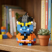Jinbe Mini Brick Figure Set