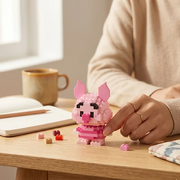 Piglet Mini Brick Figure Set