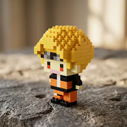 Naruto Uzumaki Mini Brick Figure Set