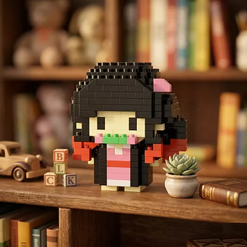 Nezuko Kamado Mini Brick Figure Set
