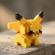 Pikachu Sitting Mini Brick Figure Set