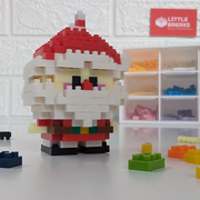 Santa Claus Mini Brick Figure Set