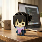 Sasuke Uchiha Mini Brick Figure Set