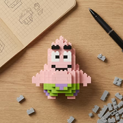 Patrick Star Mini Brick Figure Set