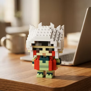 Jiraiya Mini Brick Figure Set