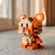 Tigger Mini Brick Figure Set