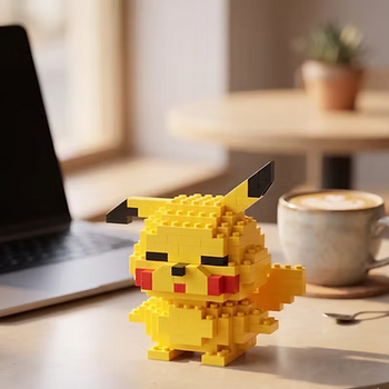Pikachu Mini Brick Figure Set