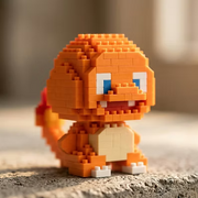 Charmander Mini Brick Figure Set