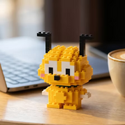 Pluto Mini Brick Figure Set