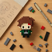 Tanjiro Kamado Mini Brick Figure Set