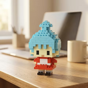 Bulma Mini Brick Figure Set