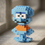 Squidward Mini Brick Figure Set