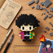 Giyu Tomioka Mini Brick Figure Set