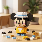 Mickey Mouse Mini Brick Figure Set