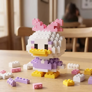 Daisy Duck Mini Brick Figure Set