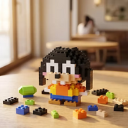 Goofy Mini Brick Figure Set