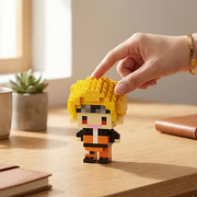 Naruto Uzumaki Mini Brick Figure Set
