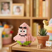 Patrick Star Mini Brick Figure Set