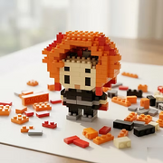 Kyojuro Rengoku Mini Brick Figure Set