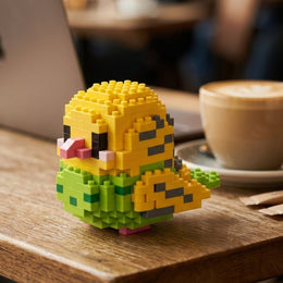 Yellow and Green Bird